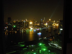 The Bund at night